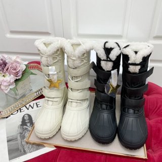 Hard to find! Dior fluffy boots replica dej34368