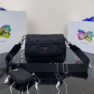 Classic Prada Nappa Leather System Patchwork Bag Replica put88711