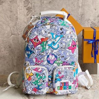 Stylish Louis Vuitton Multi-Pocket Backpack Replica M21846
