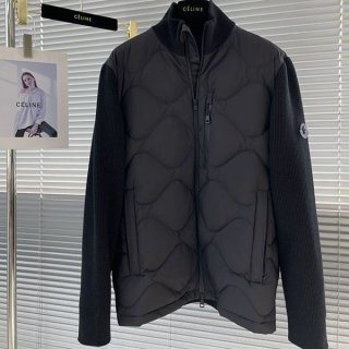 Cute Moncler down jacket replica knit high neck mom45353