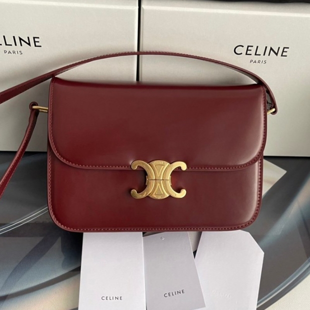 Domestic shipping ★ Celine shoulder bag replica Teen Triomphe bag Ceu96484