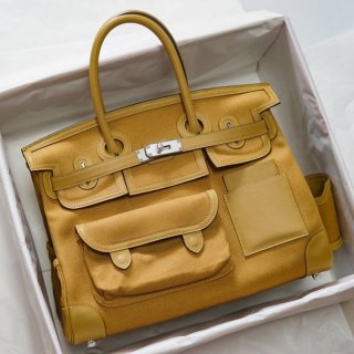 New sale Hermes Birkin Cargo replica 35cm Toile H x Swift ery70465