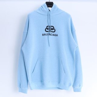 Not available in Japan Balenciaga hoodie parody BB logo printed sweatshirt bar56121
