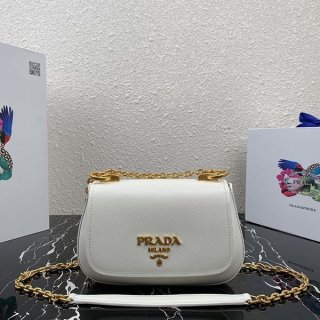 Perfect gift: Prada Saffiano leather shoulder bag replica pur98525