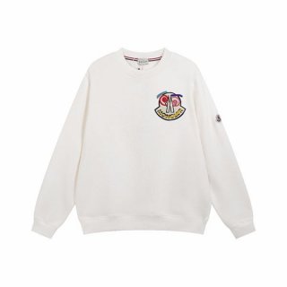 Express delivery Moncler sweatshirt replica sequin logo 2 colors mor36964