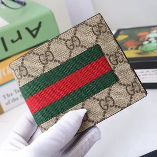 Cute Gucci wallet, folding, GG logo, replica gup09561