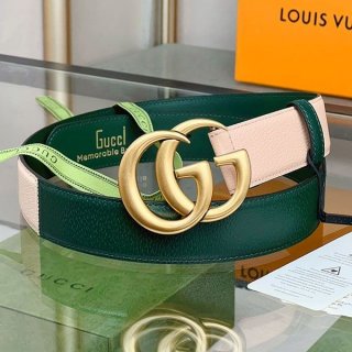 Perfect gift: Gucci Double G Buckle Leather Belt Replica guz77259