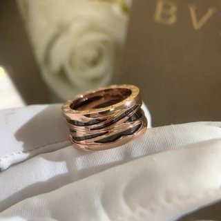 ★Popular in Japan! Bulgari B.ZERO1 18K pink gold 1 band ring replica Buc59854