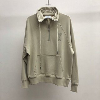 Classic Ami Paris half-zip sweatshirt replica amn16256
