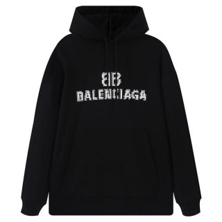 Balenciaga Mosaic Logo Hoodie Long Sleeve Replica bab47955