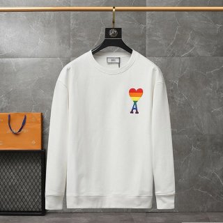 Rare Ami Paris Logo Long Sleeve T-Shirt Replica amy21199