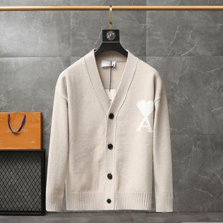 Ami Paris oversized wool cardigan replica amg19952