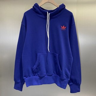 Hard to find Gucci x Adidas replica Trefoil Gucci cotton hoodie guk09498