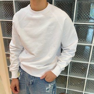 Ami Paris White Trainer Sweatshirt Fake Logo ame00634
