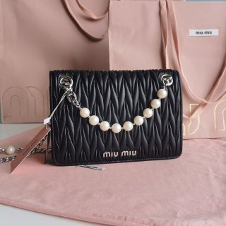 Best Price Miu Miu Replica Quilted Nappa Leather Mini Bag myl36632
