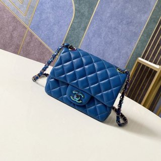 Eye-catching color Chanel Mini Flap Bag Matelasse Replica shp02815