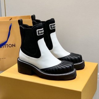Hard to find! Louis Vuitton replica short boots vuv33671