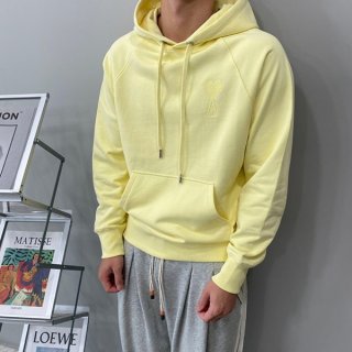 No. 1 in total sales! Ami Paris☆Ami de Coeu☆Heart logo☆Hoodie Parka Copy amo61191