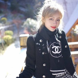 Chanel ★ Soft and smooth fringe cashmere scarf replica shd16065