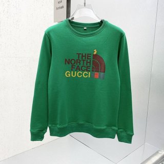 Free shipping Gucci North Face replica collaboration cotton long sleeve sweatshirt guf62902
