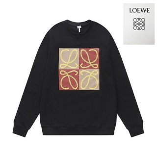 Love at first sight? Loewe Anagram Embroidery Sweatshirt Replica loq50553