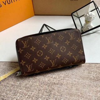 Not available in Japan Louis Vuitton Zippy Wallet Replica Monogram Round Zip Game On M61506
