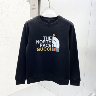 No.1 Popular Gucci North Face Fake Collaboration Cotton Long Sleeve Sweatshirt gug24960