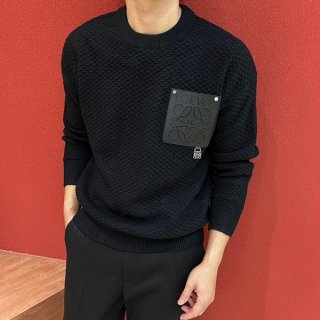Sale New Loewe Anagram Pocket Wool Sweater Replica low41188