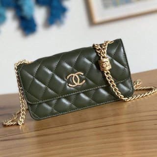 New sale Chanel chain flap wallet replica she31878