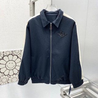 Louis Vuitton LV logo bomber jacket replica vub51833