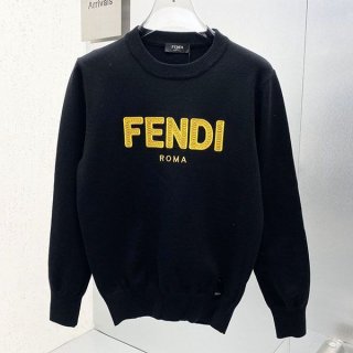 New sale Fendi logo wool sweater replica fez65502