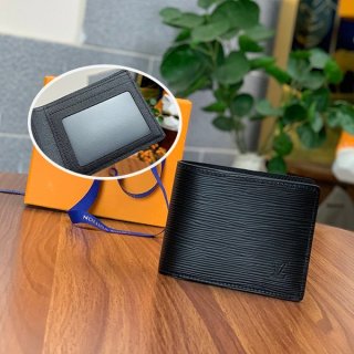 Louis Vuitton Bi-fold Wallet Replica Epi M64002