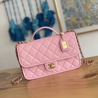 Eye-catching color Chanel classic shoulder bag copy SHV48204