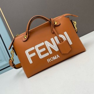 Rare color Fendi shoulder bag replica medium BY THE WAY canvas 2WAY fem35533