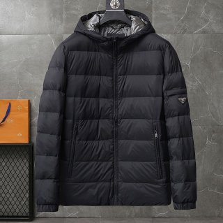 ☆Super popular☆Prada down jacket replica black men's nylon pun45486