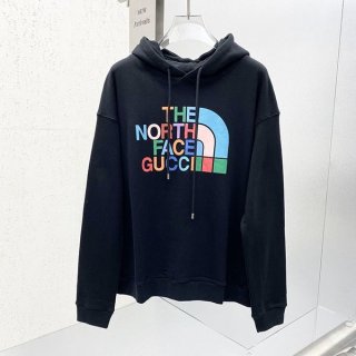 Rare color Gucci North Face replica collaboration long sleeve cotton hoodie guv51320