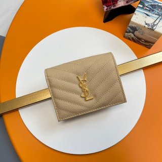 Saint Laurent Replica Monogram Compact Wallet Say42759