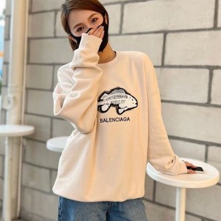 Very popular: Balenciaga oversized sweatshirt copy bas00314