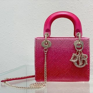 Lowest price challenge Lady Dior replica LADY D-LITE mini bag deh14471