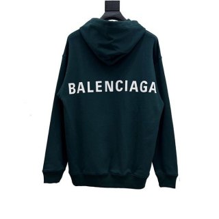 Cute Balenciaga replica LOGO medium fit hoodie with double sided logo baq67418