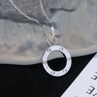 ★Popular in Japan! [Cartier] LOVE Necklace Fake Fashionable? kac80818