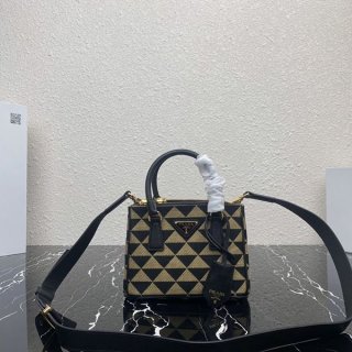 Popularity rising fast Prada jacquard fabric replica tote bag 1BA906