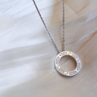 Perfect as a gift? [Cartier] LOVE Necklace fake kab02640