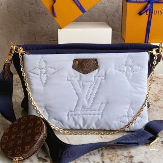 Lowest price challenge Louis Vuitton Maxi Multi Pochette Shoulder Bag Replica M58977