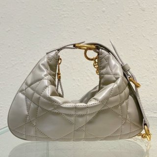Very popular!! New color Dior gray Caro handbag replica dex38493