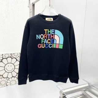 No. 1 in cumulative total sales! Gucci North Face collaboration long sleeve cotton sweatshirt fake guz15633