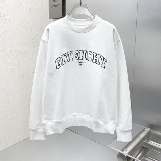 Eye-catching color Givenchy logo embroidery ★ Slim sweatshirt fake jih75134