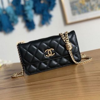 Rare Chanel Chain Flap Wallet Replica shd82829