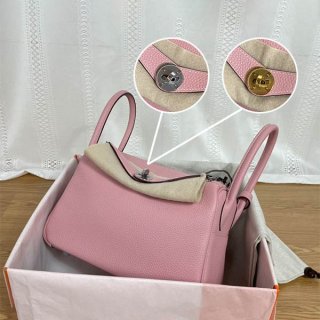 Free shipping Hermes Lindy replica 26cm Taurillon Clemence 2-tone hardware erc90819