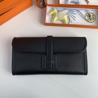 Eye-catching color Hermes Jiggerduo clutch wallet replica erw48212